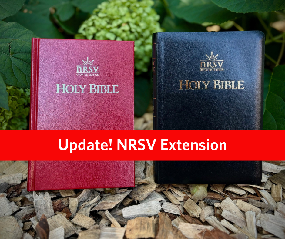 Updated April 9, 2025 NRSVue Bibles Now Available from Augsburg Fortress!